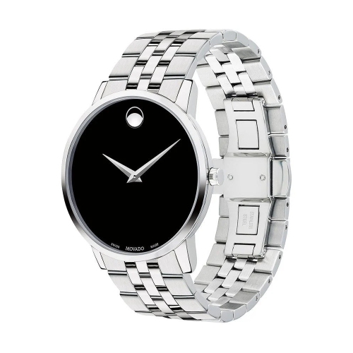 Movado Museum Classic Mens Watch with Black Dial