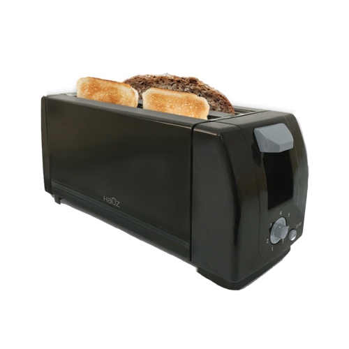 Hauz ATS772 4 Slices Toaster 1300W Black