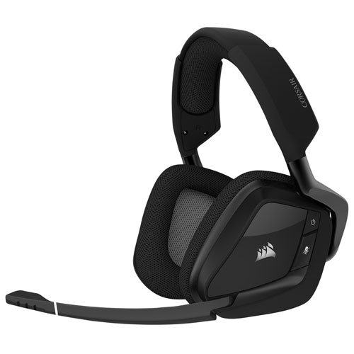 Corsair Void RGB Elite Wireless Gaming Headset with Microphone - Black