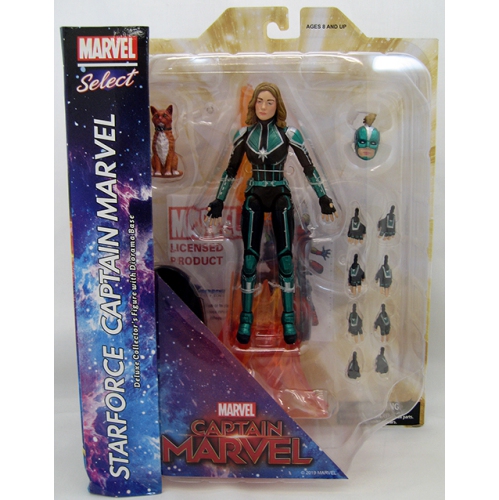 MARVEL  Select 7 Inch Action Figure Captain Movie - Captain