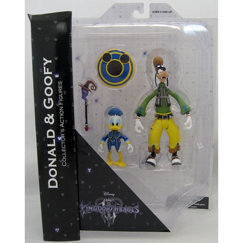 Kingdom Hearts 3 6 Inch Action Figure Select Series - Goofy & Donald