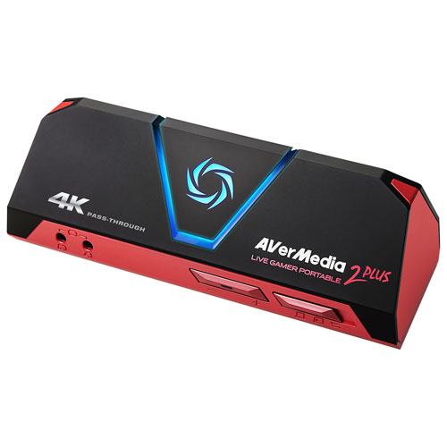 AVerMedia Live Gamer Portable 2 Plus Capture Card (GC513B) - Black