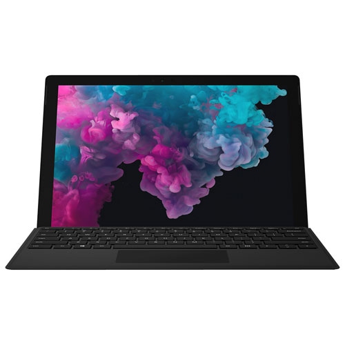 Refurbished - Microsoft Surface Pro 6 12.3" 256GB Windows 10 Tablet with 8th Gen Intel Core i5 - Black