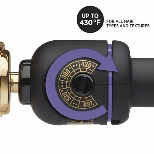 HOT TOOLS 1¼" 24K GOLD CURLING IRON / WAND - 1110