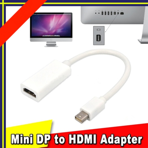 Mini DisplayPort, adaptateur DP à HDMI, câble Thunderbolt pour MacBook Pro  et MacBook Air de iMac