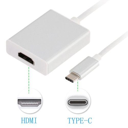 Câble adaptateur USB 3.1 mâle type C vers HDMI femelle pour tablette MacBook