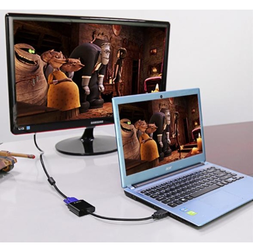 【CSmart personnalisé de personnalisé HDMI mâle à VGA femelle, câble adaptateur vidéo 1080p pour téléviseur et moniteur