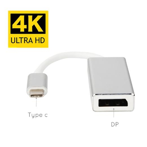 CSMART  USB 3.1 USB-C Male Type C to Display Port Female Converter Adapter for Mackbook Notebook Tablet