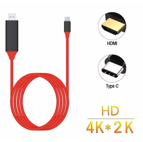 Câble adaptateur USB 3.1 de type C vers HDMI 4K pour S8 de Samsung avec S8 S9 Note 8 9 de Mackbook