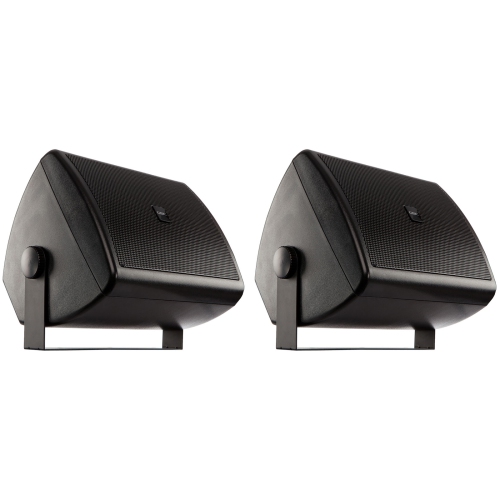 QSC AC-S4TB Surface Mount Speaker - Black Pair