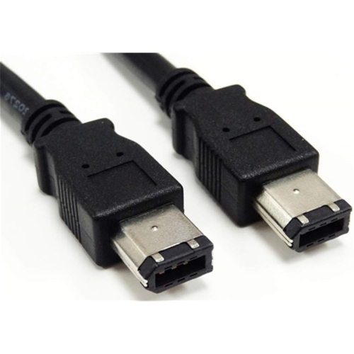 Globaltone 01144 IEEE 1394 Firewire 6PIN 6PIN 6 Pi Noir