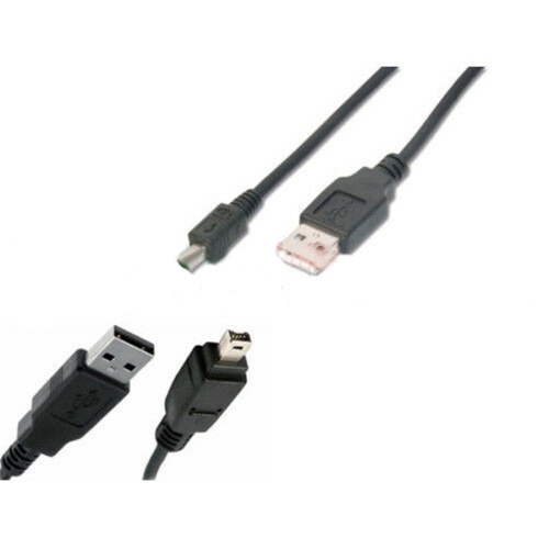 Globaltone 01145 IEEE 1394 Firewire 4PIN 2USB 6 Pi Noir