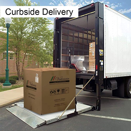 3 sièges inclinables électriques en cuir nappa de grain supérieur avec console Tuscany de Valencia pour cinéma maison - Noir