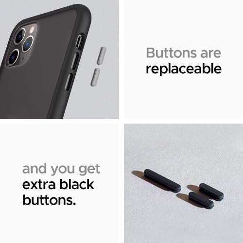 La série Color Brick de Ciel est conçue pour l'étui Pro Max de iPhone 11 - Noir