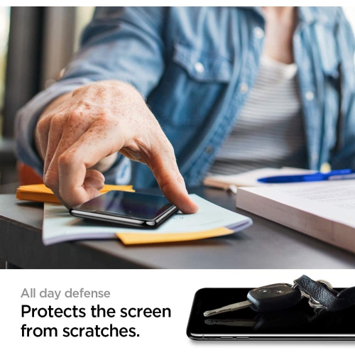 Protecteur d'écran en verre trempé [GlassTR EZ FIT] conçu pour iPhone 11 / iPhone XR [6,1 pouces] [Case Friendly] - Paquet de 2