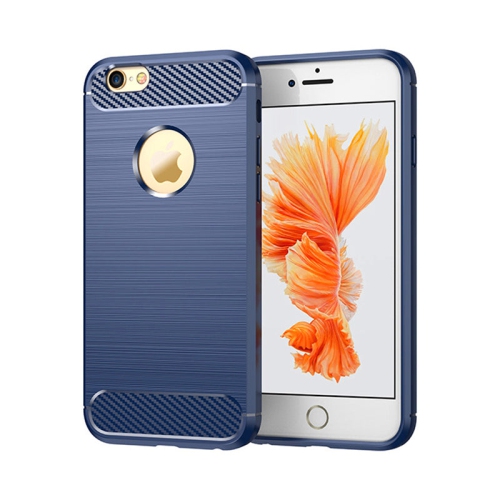 PANDACO Navy Brushed Metal Case for iPhone 6 or iPhone 6s