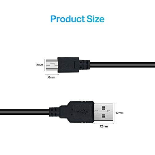 XINYUWIN Mini USB 5Pin Power Cord 5FT Compatible with Garmin GPS Navigator Nuvi 50lmt 52lm 55lmt 57lm 67lm 2457lmt