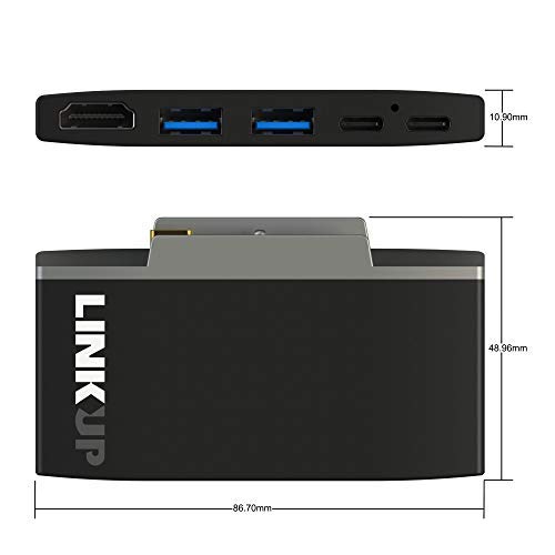 6 In 1 Expansion Hub Linkup Microsoft Surface Go Compatible Docking Station Usb C Dock Hdmi 6 In 1 Expansion Hub Linkup Microsoft Surface Go Compatible Docking Station Usb C Dock Hdmi