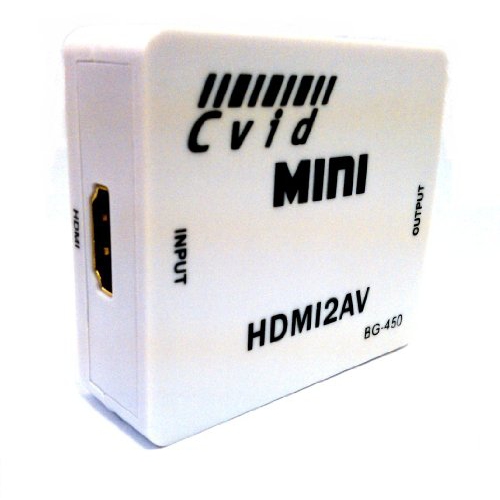 CKITZE BG-450 HDMI To AV RCA PAL/NTSC Video Converter Adapter