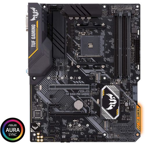 ASUS MB TUF B450-PRO GAMING AMD AM4 B450 Max.64GB DDR4 HDMI USB DVI-D ATX RTL