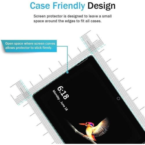 JCPal iClara Glass Screen Protector for Microsoft Surface Go