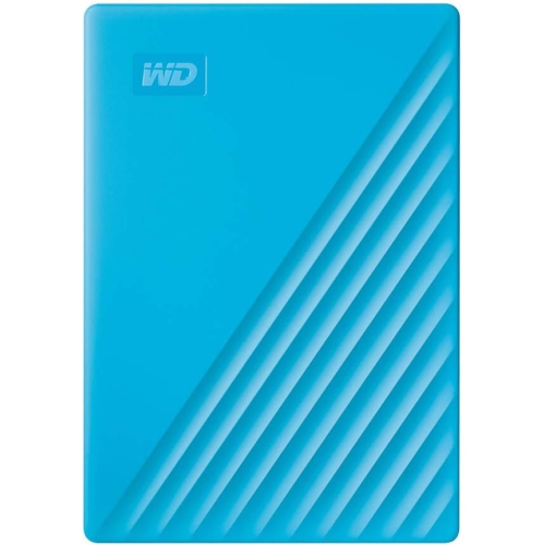 WD My Passport WDBYVG0020BBL-WESN 2 TB Portable Hard Drive - External - Blue