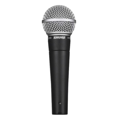 Shure SM58 Stage Performance Microphone Kit with XLR Cable and Stand