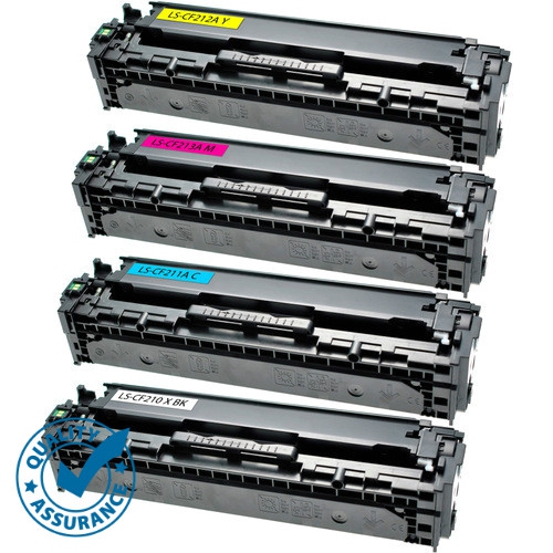 Printer Pro™ 4 COLORS SET- HP 131A BK/M/Y/C Toner Cartridge-HP Printer LaserJet Pro M251 M276