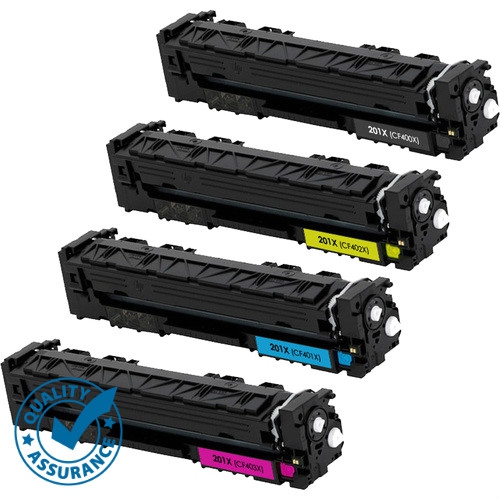 Printer Pro™ 4 COLORS SET- HP 201X BK/M/Y/C Toner Cartridge -HP Printer M252dw MFP M277c6 M277dw