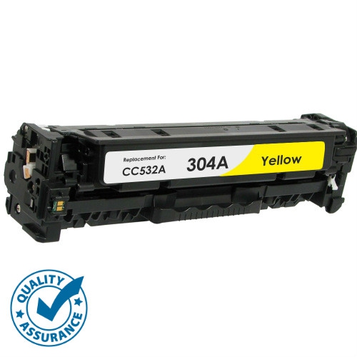 Printer Pro™ HP 304A Yellow Toner Cartridge for HP Printer Color Laserjet CP2025, CM2320