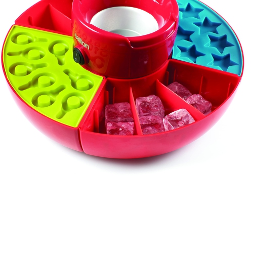 Salton GM1707 Gummy Candy Maker, Recipes Included, Red