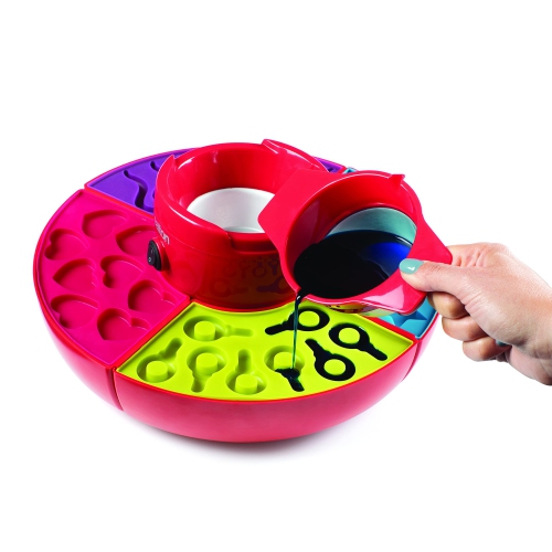 Salton GM1707 Gummy Candy Maker, Recipes Included, Red