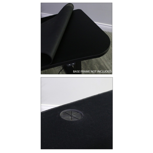 Boost Industries GD-N55 55" Single Piece Gaming Desk Top with Pad