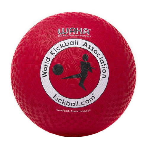 Mikasa P1000K Kickball Officiel WAKA - Balle de Jeu En Caoutchouc Supérieur, Adulte 10"