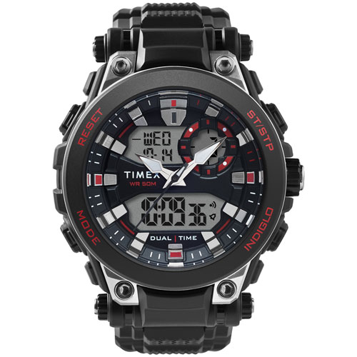 Timex Sport 50mm Men's Chronograph Sport Watch - Black