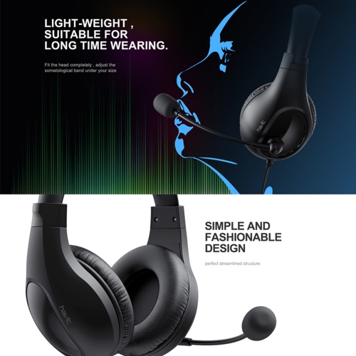 Havit HV-H2116D Stereo 3.5mm Headset with Microphone for PC