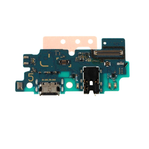 Replacement Charging Port PCB With Headphone Jack + Microphone Flex Compatible With Samsung Galaxy A50