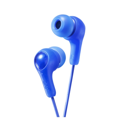 JVC  Ha-Fx7-A Gumy Headphones In-Ear In Blue Christmas Gift