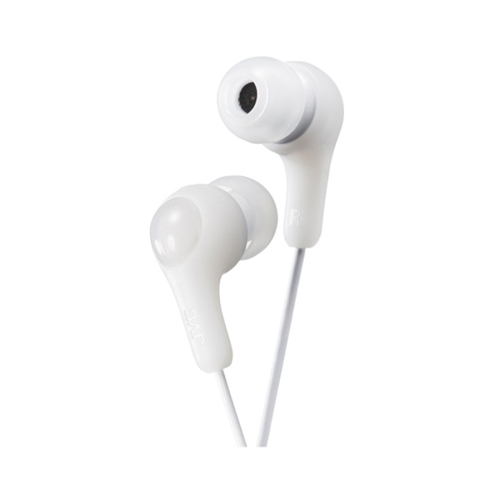 JVC  Ha-Fx7-W Gumy Headphones In-Ear In White Students love the ear buds