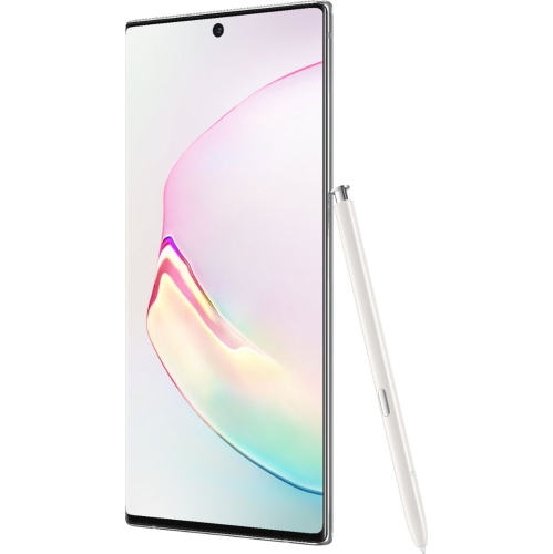 Refurbished - Samsung Galaxy Note10+ 256GB Smartphone - Aura White - Unlocked - Certified Refurbished