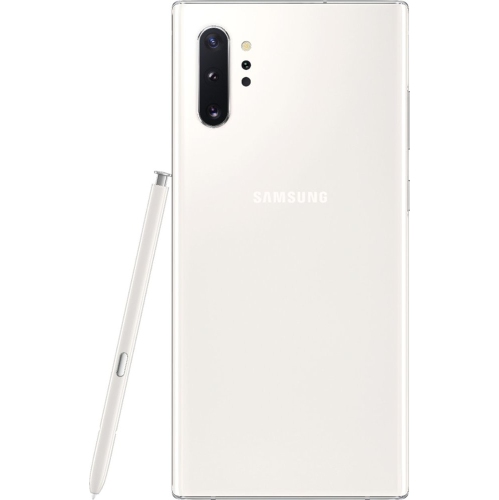 Refurbished - Samsung Galaxy Note10+ 256GB Smartphone - Aura White - Unlocked - Certified Refurbished