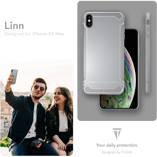 TUDIA TAMM iPhone X Case TPU Lightweight - Gray