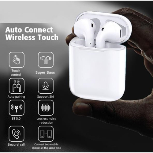 【CSmart】 TWS Wireless Bluetooth Auto Pairing Touch Control Stereo Air_pods Earbuds Earphones Headsets Headphones for Samsung iPhone