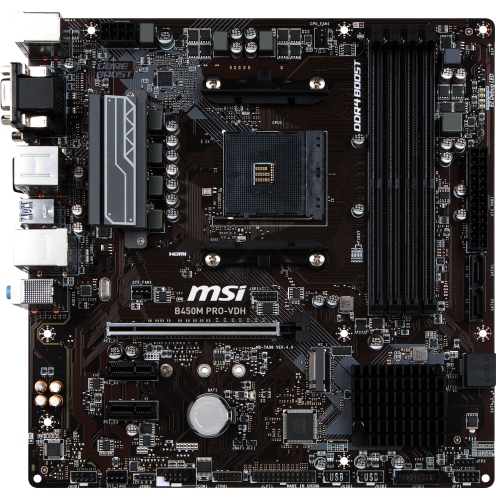MSI B450M PRO-VDH MAX Motherboard