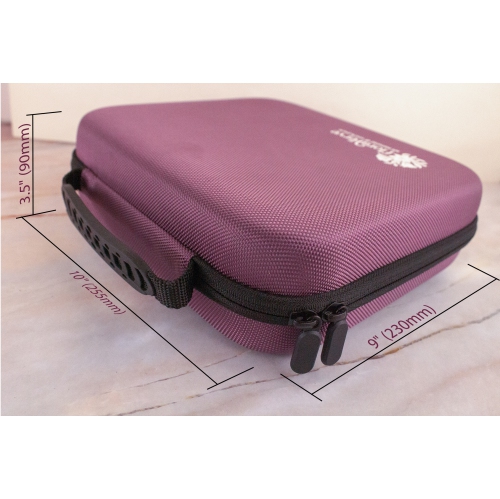 floraVerve Essential Oils Carrying Case, Bottle Opener & Cap Sticker