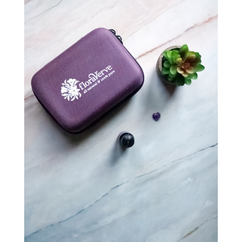 floraVerve Huiles essentielles Carrying Case Portable