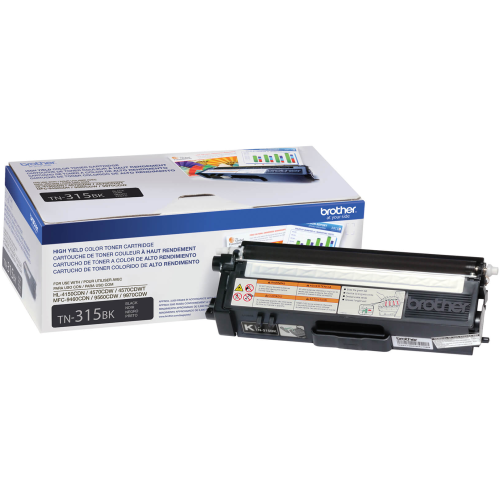 Brother TN315BK Original High Yield Black Toner, For Brother HL4150, MFC9460 to MFC9970