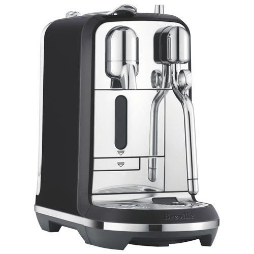 Machine à café Nespresso Creatista Plus par Breville - Truffe noire
