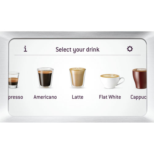 Breville Barista Touch Automatic Espresso Machine with Frother & Coffee Grinder - Black Truffle