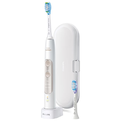 Brosse à dents électrique SoniCare ExpertClean de Philips - Blanc